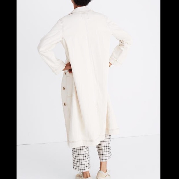 Madewell cline duster long chore coat - Picture 7 of 8